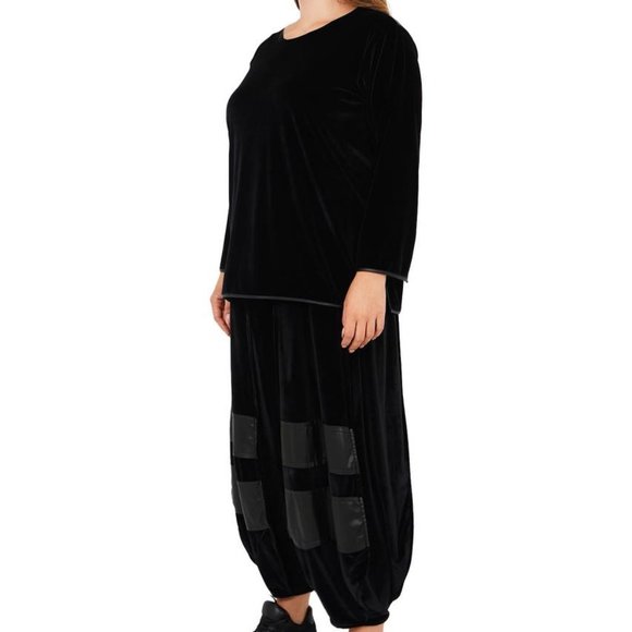 Darkwin Designer Black Soft Pant Suit, Turkish Elegance for Perfect Fit L - Picture 2 of 4